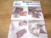 SIMPLICITY #7196 - BEAUTIFUL ( 10 STYLE ) PILLOW PATTERN FF