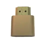 1pcs DDC EDID HDMI-compatible VGA Dummy Plug Display Virtual new