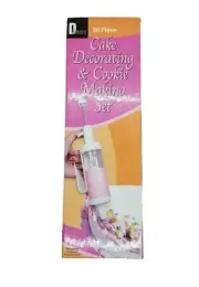 DISCOVERY P20906 30PC CAKE DECORATING & COOKIE MAKING SET *US