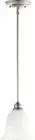 Bryant - 1 Light Mini Pendant in Quorum Home Collection style - 8 inches wide by