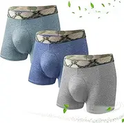 [OEIOEI] Men's Underwear Mesh Quick Dry Mens Trunk Underwear 3 Pack