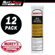 12 Pack Bulk Buy Morey's Moly Complex 2 Lithium Grease Cartridge - 450gm