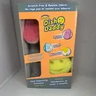 Scrub Daddy Dish Daddy Soap Dispensing Dish Wand Sponge, Combo Pack