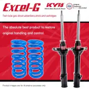 Rear KYB EXCEL-G Shock Absorbers + Raised Coil Springs for SUBARU Forester SF5