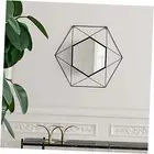 Decorative 20-Inch Star Shaped Black Metal Frame Modern Wall Mounted Geometric