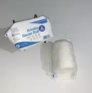 Dynarex Krinkle Gauze Roll 4.5" x 4.1 yards 10 pack Sterile 6-ply Construction