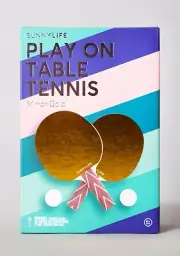 NEW SunnyLife - Mirror Gold Play On Table Tennis