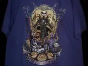 TeeFury Nightmare LARGE "King of the Pumpkin Patch" Before Christmas PURPLE