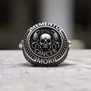 925 Sterling Silver Cancer Signet Ring - Handcrafted Memento Mori Zodiac Men's