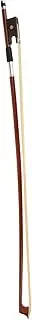 HONITANO Wood Violin Bow Lightweight Balanced Bow for Beginners Students Natural Horsetail Hair String for Enhanced Control Response Instrument Accessory