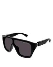 McQueen Floating Skull Mask Sunglasses, 99mm