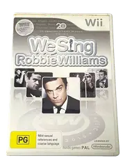 Robbie Williams We Sing Nintendo Wii PAL *Complete* Wii U Compatible (Pre-Owned)