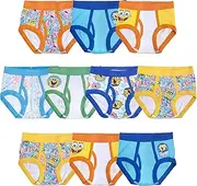 [SPONGEBOB SQUAREPANTS] Boys Underwear Multipack, SB 8pk Brief, 8