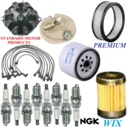 Tune Up Kit Filters Cap Wire Spark Plugs For CHEVY MONTE CARLO V8 6.6L 1970-1974