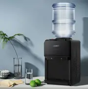 1X Devanti Water Cooler Dispenser Bench Top Black