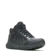 Bates Men's Rush Shield Mid DRYGuard Waterproof Slip Resistant Boot Black - E010