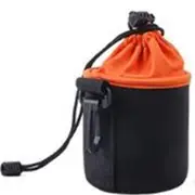 2 Pcs SLR Camera Lens Bag Micro Single Lens Bag Lens Inner Bile Bag Waterproof Protective Case Plus Velvet Thickening??8*8*10.5cm