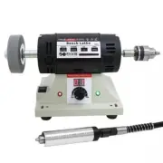 800W Mini Bench Grinder Metal Buffer Polisher Polishing Machine with Flex Shaft