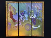 My Little Pony Series 2 Attributes of a Princess Foil Puzzle Card Set #F29-F34
