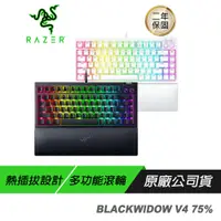 在飛比找蝦皮商城優惠-Razer 雷蛇 BlackWidow V4 75% 黑寡婦