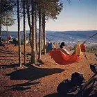 Hanging Bed Convenient Long Lifespan Portable Family Outdoor Camping Hammock