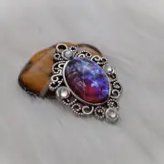 Warriors Heart Spell Pendant Power Courage Control Black Magic Cast Jewelry 14x