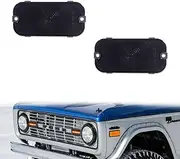 ADIIL 2PCS Smoked Switchback LED Front Parking Light Signal Light For 1966-1968 Ford Bronco
