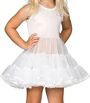 [IC Collections] I.C. Collections Baby Girls White Bouffant Slip Petticoat, 6m - 24m