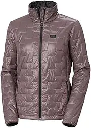 [Helly Hansen] Helly-Hansen Womens LIFALOFT Insulator Jacket, Lightweight Primaloft Coat, Water Resistant, 656 Sparrow Grey - S