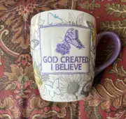 Ark Encounter God Created Butterfly Hummingbird Mug Cup NEW