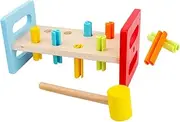 HONMEET Playful Digger Toy Wooden and Girls Educational Hammering Toy for Toddlers