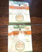 2ct Joe Welsh Older Mustad Hooks NEW LOOK