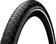 Continental Contact Plus tire - Clincher, Wire, Black/Reflex, SafetyPlus Breaker, E50, 26", 650b, 700 and 700b Sizes