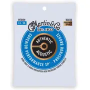 Martin Guitar Authentic Acoustic Strings 92/8 Phosphor Bronze MA550 Medium Gauge
