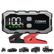 6000A 12V Car Jump Starter Power Bank Pack Battery High Booster Fast Charger LED