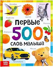 Russian Board Book My First Words Flash Cards for 1 Year Old - Read Russian Books - Russian Language Learning Flash Cards - Learn Russian Flash Cards