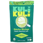 Kuli Kuli, Organic Superfood Latte, Matcha Moringa, 3.41 oz (96.6 g)