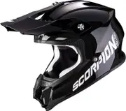 Scorpion VX-16 Evo Air Solid, motocross helmet , color: Black , size: XL