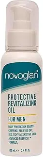NOVOGLAN Foreskin & Penile Health Oil - Naturally Formulated to Improve Sensation WIth Daily Use - Protect and Revitalise Dry, Red, Peeling or Cracked Penile Skin.