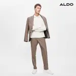 【ALDO】COBI-時尚真皮綁帶休閒鞋-男鞋(白色)