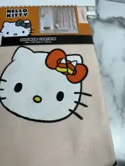 Hello Kitty Halloween Orange Candy Corn Shower Curtain