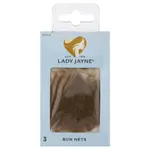 Lady Jayne Light Brown Bun Nets 3 Pack