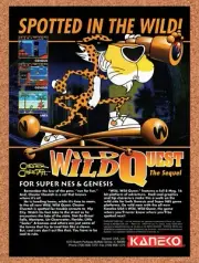 1992 Chester Cheetah Wild Wild Quest SNES Original Ad / Retro Wall Art v1