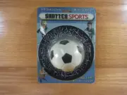 NOS Shatter Sports 3-D Static Cling Window Decal Easy On/Off Soccer Ball 2005