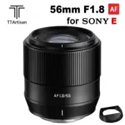 TTArtisan AF 56mm F1.8 APS-C Auto Focus Lens for Sony E-mount Mirroless Cameras