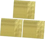 Angoily 30Sheets Self Adhesive Wax Seal Stickers for Envelope Decoration Embossed Present Sealing Stickers for Invitations Cards Wrapping Creative DIY Decor