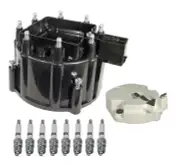 Distributor Rotor Cap & Rapidfire Spark Plugs Kit ACDelco for Chevy GMC Pontiac