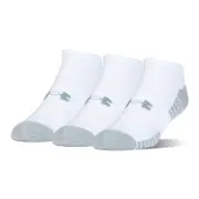 Under Armour Adults HeatGear No Show Socks 3 Pack