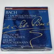 Bach 13 Sacred Cantatas Deutsche Bachsolisten Helmut Winschermann CD