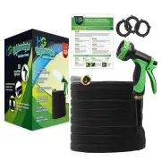 H₂G Non-Expanding Lightweight Garden Hose 50ft | Superior Strength Flexible W...